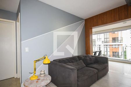 Sala de apartamento à venda com 1 quarto, 50m² em Vila Andrade, São Paulo