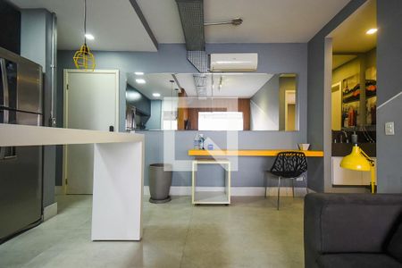 Sala de apartamento à venda com 1 quarto, 50m² em Vila Andrade, São Paulo