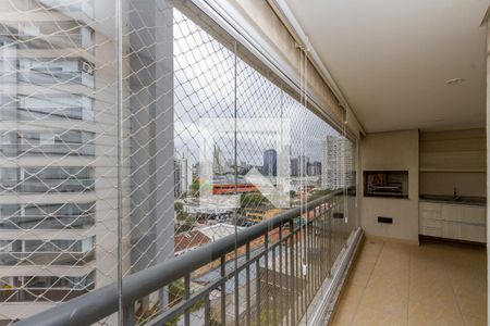 Varanda da Sala de apartamento para alugar com 3 quartos, 95m² em Vila Gertrudes, São Paulo
