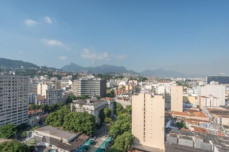 Vista da sala de apartamento para alugar com 1 quarto, 60m² em Centro, Rio de Janeiro