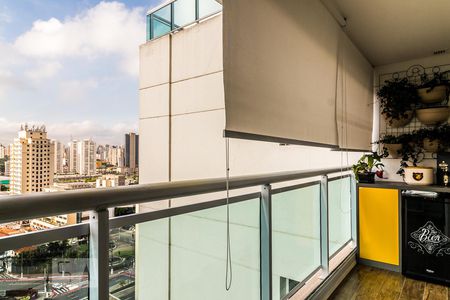 Varanda de apartamento à venda com 1 quarto, 46m² em Várzea da Barra Funda, São Paulo