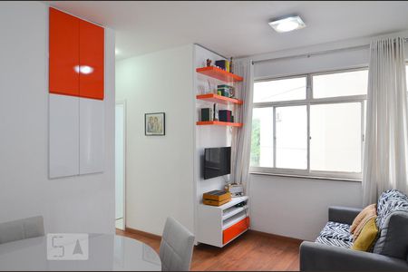 Sala de apartamento para alugar com 2 quartos, 70m² em Jardim América, Belo Horizonte