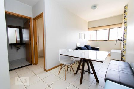 Sala de apartamento para alugar com 1 quarto, 39m² em Águas Claras, Brasília