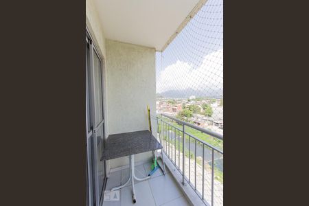 Varanda de apartamento para alugar com 2 quartos, 55m² em Taquara, Rio de Janeiro