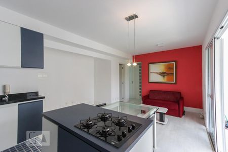 cozinha de apartamento à venda com 2 quartos, 69m² em Vila Andrade, São Paulo