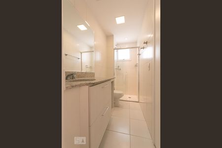 Banheiro da suíte 1  de apartamento para alugar com 2 quartos, 69m² em Vila Brasílio Machado, São Paulo