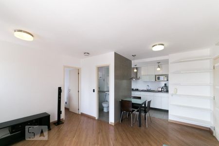 Sala de apartamento à venda com 1 quarto, 52m² em Chácara Santo Antônio (zona Sul), São Paulo