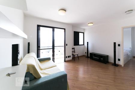 Sala de apartamento à venda com 1 quarto, 52m² em Chácara Santo Antônio (zona Sul), São Paulo