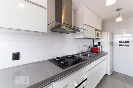 Cozinha de apartamento à venda com 1 quarto, 52m² em Chácara Santo Antônio (zona Sul), São Paulo