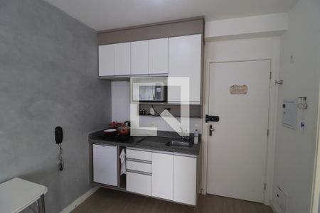Studio à venda com 27m², 1 quarto e 1 vagaCozinha