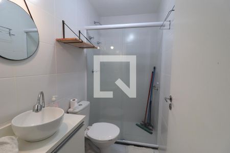 Banheiro de kitnet/studio à venda com 1 quarto, 27m² em Tatuapé, São Paulo