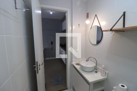 Banheiro de kitnet/studio à venda com 1 quarto, 27m² em Tatuapé, São Paulo