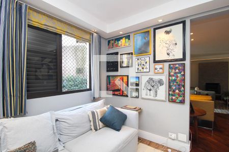 Sala  de apartamento à venda com 4 quartos, 177m² em Jardim Ampliação, São Paulo