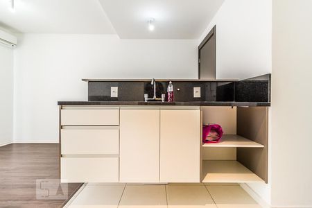 Cozinha de kitnet/studio para alugar com 1 quarto, 30m² em Perdizes, São Paulo