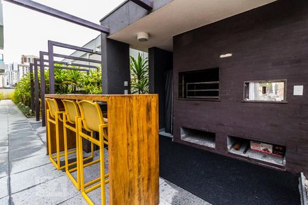 Studio para alugar com 30m², 1 quarto e 1 vagaChurrasqueira