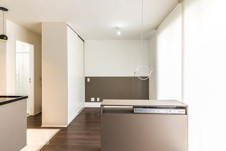 Sala de kitnet/studio para alugar com 1 quarto, 30m² em Perdizes, São Paulo