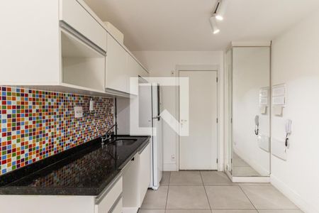 Cozinha de kitnet/studio à venda com 1 quarto, 26m² em Campos Elíseos, São Paulo