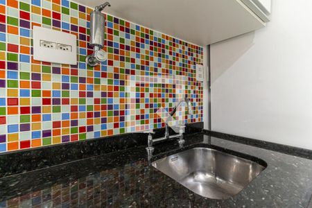 Cozinha de kitnet/studio à venda com 1 quarto, 26m² em Campos Elíseos, São Paulo