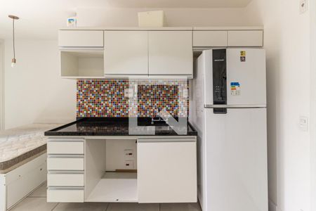 Cozinha de kitnet/studio à venda com 1 quarto, 26m² em Campos Elíseos, São Paulo