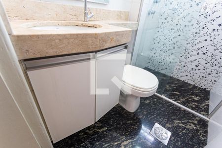 Armário do Banheiro Social de apartamento à venda com 2 quartos, 60m² em Maria Virgínia, Belo Horizonte