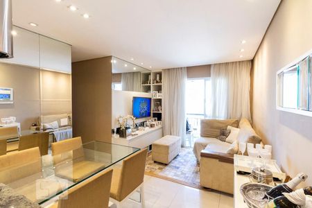 Sala  de apartamento à venda com 2 quartos, 51m² em Vila Bela, São Paulo