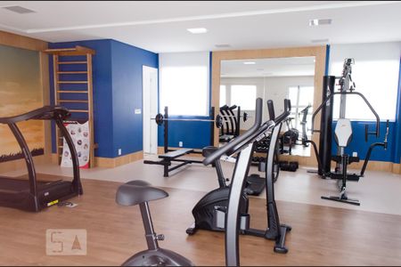 Apartamento à venda com 54m², 2 quartos e 1 vaga Apartamento à venda com 54m², 2 quartos e 1 vagaDependências do condomínio - academia