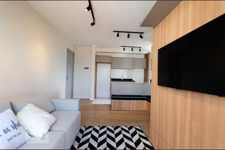 Sala de apartamento à venda com 2 quartos, 54m² em Novo Taquaral, Campinas