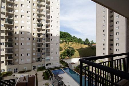 Sala (vista) de apartamento à venda com 2 quartos, 51m² em Jardim Caboré, São Paulo