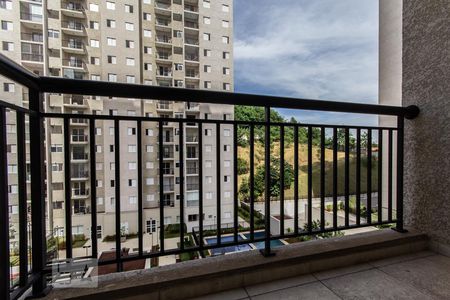 Sala (varanda) de apartamento à venda com 2 quartos, 51m² em Jardim Caboré, São Paulo