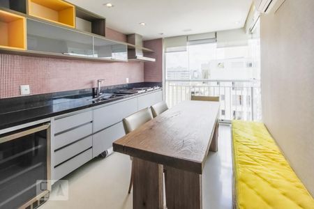 Varanda de apartamento para alugar com 1 quarto, 76m² em Vila Olímpia, São Paulo