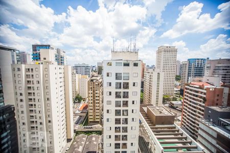 Vista varanda de apartamento para alugar com 1 quarto, 76m² em Vila Olímpia, São Paulo