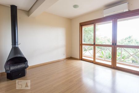 Sala de casa de condomínio para alugar com 3 quartos, 198m² em Tristeza, Porto Alegre