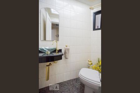lavabo de apartamento à venda com 3 quartos, 130m² em Vila Gomes Cardim, São Paulo