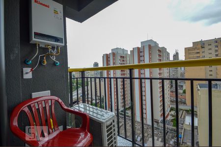 Varanda de kitnet/studio à venda com 1 quarto, 26m² em Campos Elíseos, São Paulo