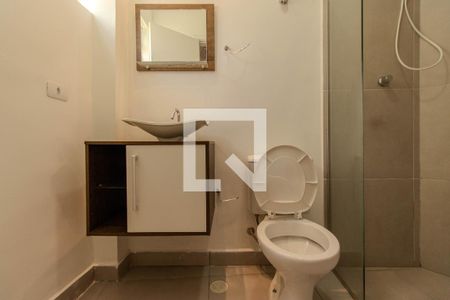 Banheiro de apartamento à venda com 1 quarto, 29m² em Liberdade, São Paulo