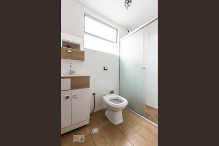 Banheiro de apartamento para alugar com 2 quartos, 55m² em Vila Indiana, São Paulo