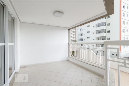 Varanda da Sala de apartamento para alugar com 3 quartos, 127m² em Centro, Santo André