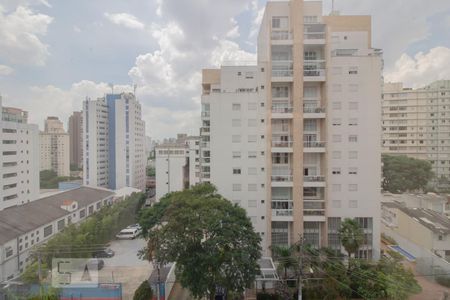 Apartamento à venda com 36m², 1 quarto e 1 vagaVista da varanda