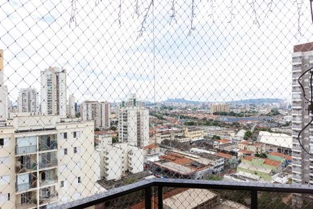 Varanda Vista de apartamento para alugar com 3 quartos, 120m² em Água Branca, São Paulo