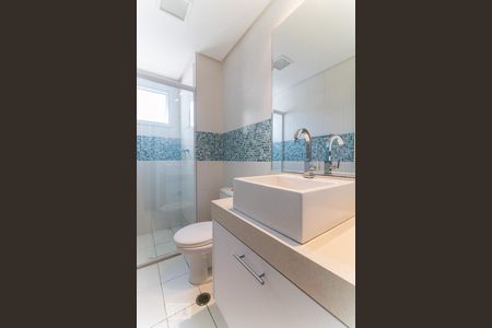 Banheiro de apartamento para alugar com 2 quartos, 66m² em Campestre, Santo André