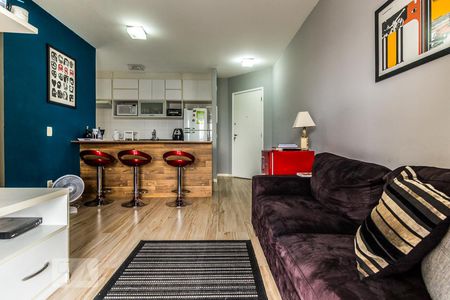 Sala de apartamento à venda com 2 quartos, 58m² em Ponte Pequena, São Paulo