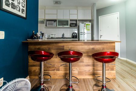 Sala de apartamento à venda com 2 quartos, 58m² em Ponte Pequena, São Paulo