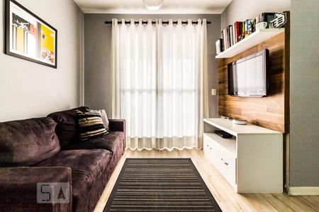 Sala de apartamento à venda com 2 quartos, 58m² em Ponte Pequena, São Paulo