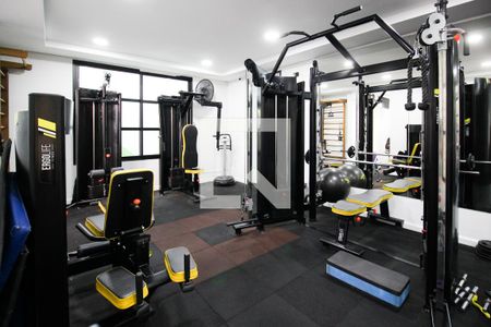 Apartamento para alugar com 115m², 2 quartos e 2 vagas Apartamento para alugar com 115m², 2 quartos e 2 vagasÁrea comum - Academia