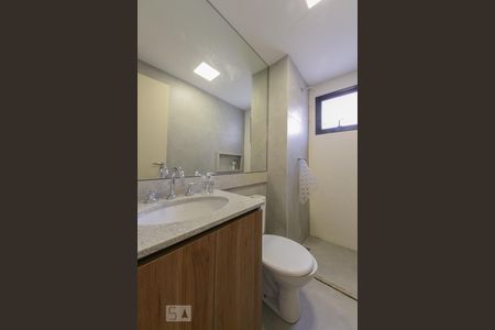 Banheiro de kitnet/studio para alugar com 1 quarto, 35m² em Jardim Paulista, São Paulo