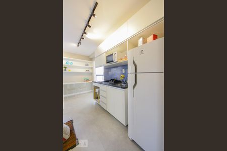 Cozinha de kitnet/studio para alugar com 1 quarto, 35m² em Jardim Paulista, São Paulo