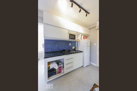 Cozinha de kitnet/studio para alugar com 1 quarto, 35m² em Jardim Paulista, São Paulo