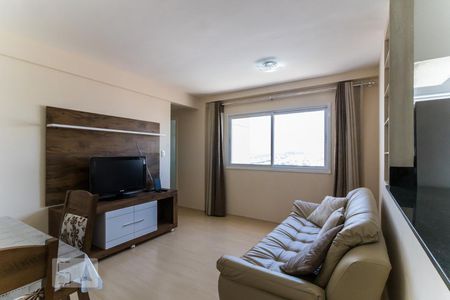 Sala de apartamento à venda com 2 quartos, 58m² em Vila Valparaíso, Santo André