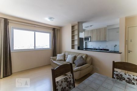 Sala de apartamento para alugar com 2 quartos, 58m² em Vila Valparaíso, Santo André