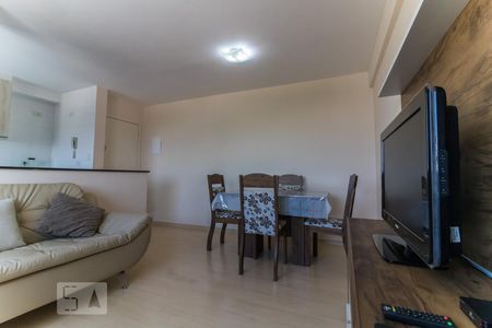 Sala de apartamento para alugar com 2 quartos, 58m² em Vila Valparaíso, Santo André